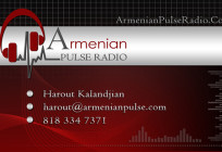 Armenian Pulse Business Card
