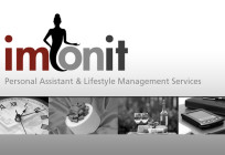ImOnIt Business Card Front and Logo Design