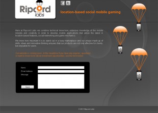 Ripcord Labs Landing Page
