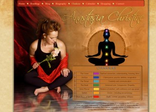 Anastasia Wordpress Site Design