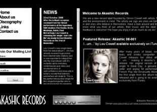 Akashic Records Website Design