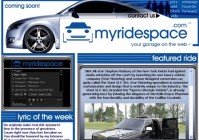 MyRideSpace Myspace Design