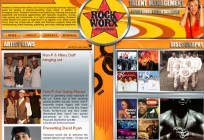 Rockworx Entertainment Website Design