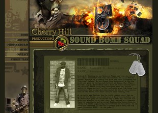 Cherry Hill Productionz Website Design